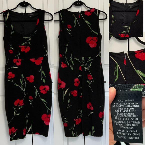 Le Chateau Body Con Midi Dress - Picture 1 of 5